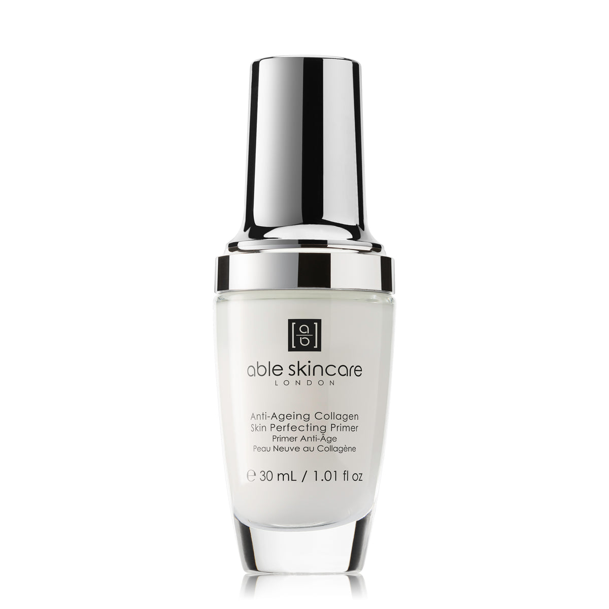 Anti-Ageing Collagen Skin Perfecting Primer on a white background
