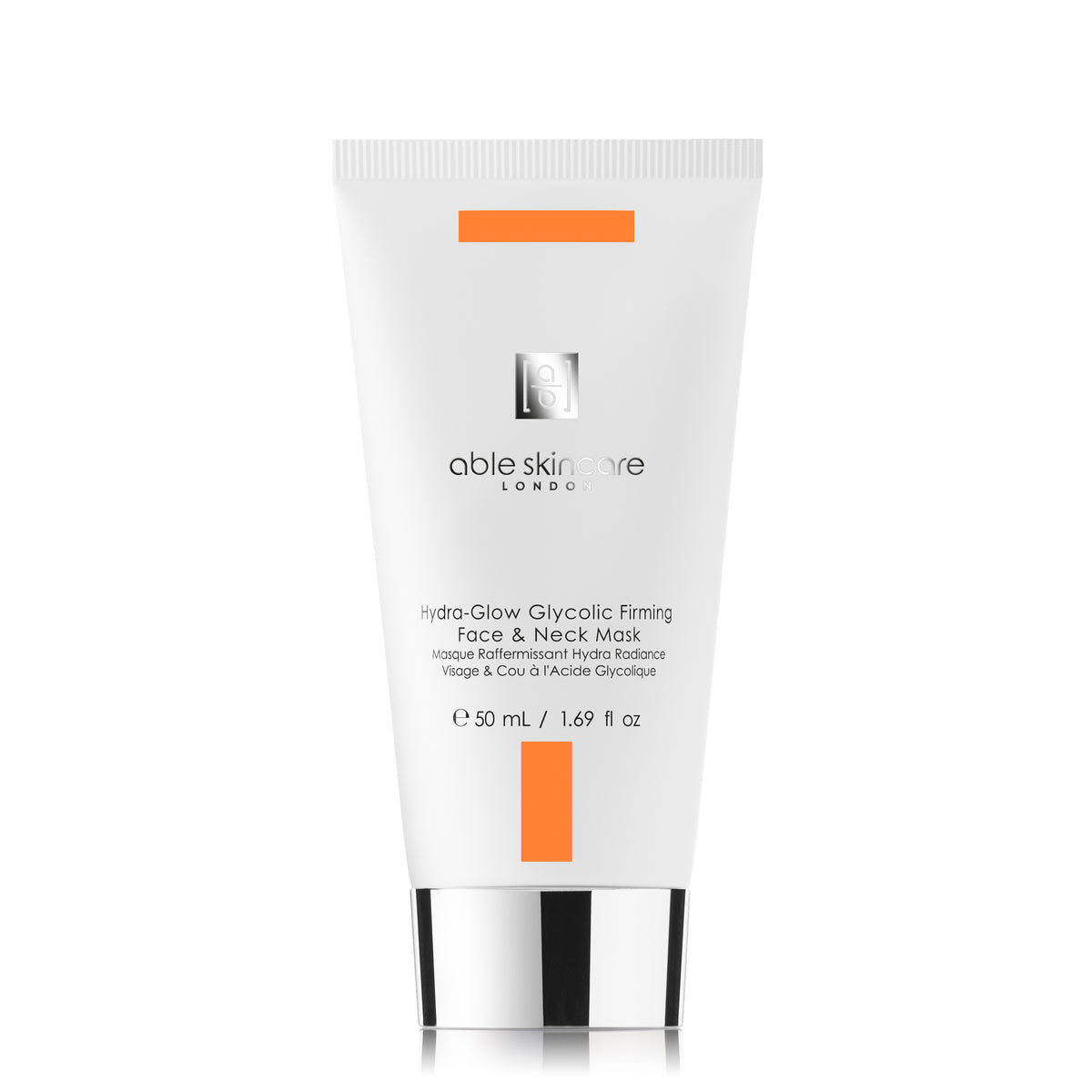 Anti-Ageing Glycolic Firming Face & Neck Mask on a white background