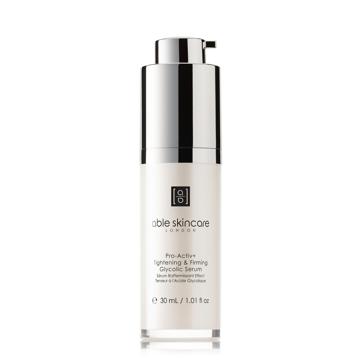 Pro-Activ+ Tightening and Firming Glycolic Serum on a white background