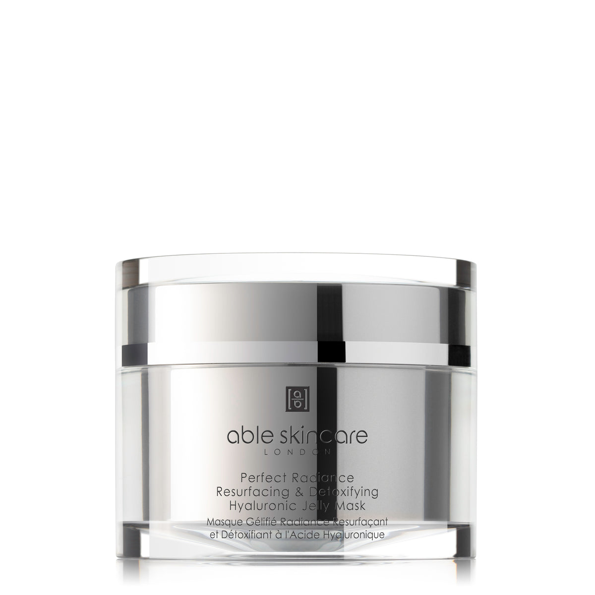 Perfect Radiance Resurfacing &amp; Detoxifying Hyaluronic Jelly Mask on a white background