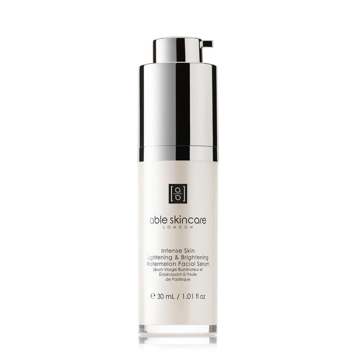 Intense Skin Lightening & Brightening Watermelon Facial Serum on a white background