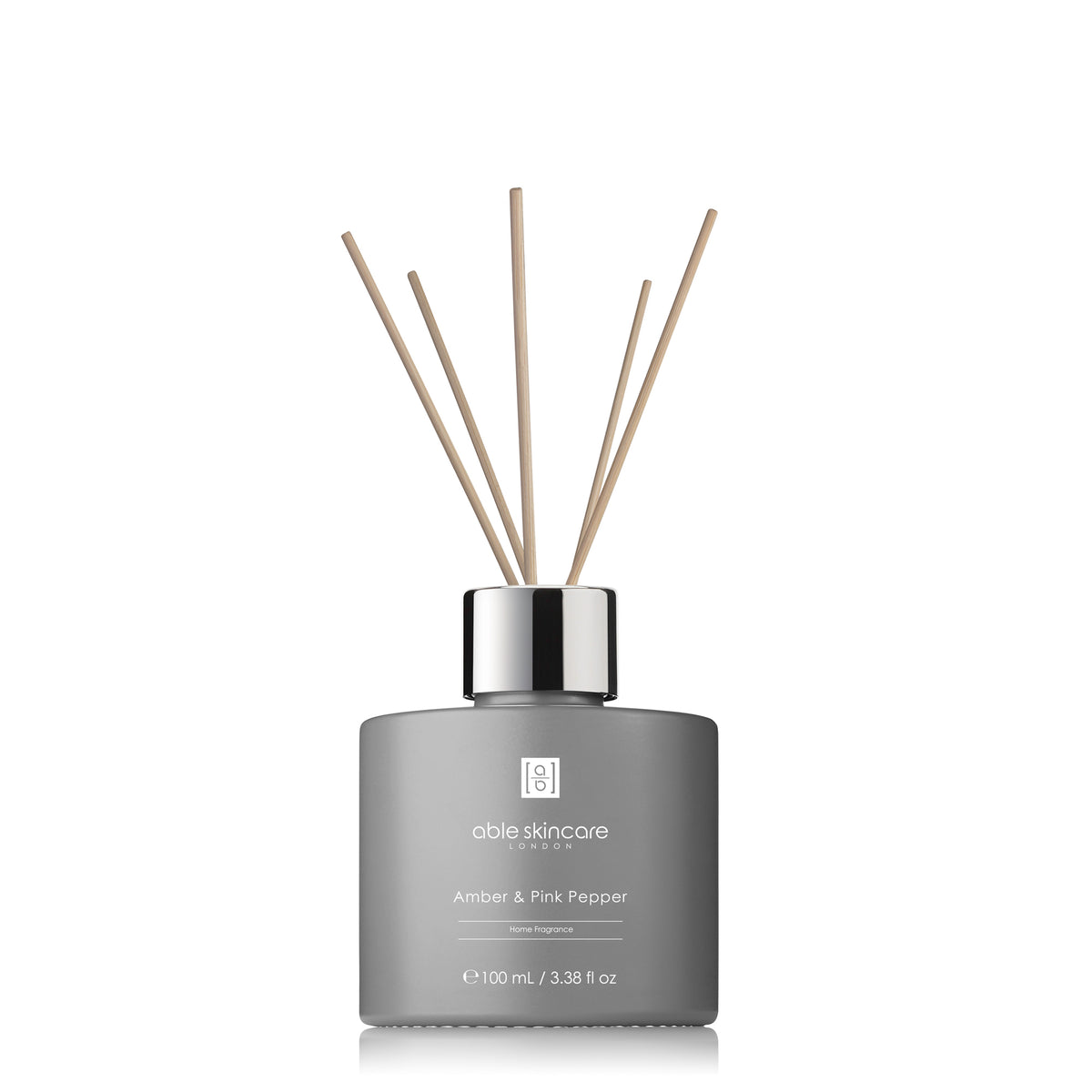 Home Fragrance - Amber & Pink Pepper on a white background
